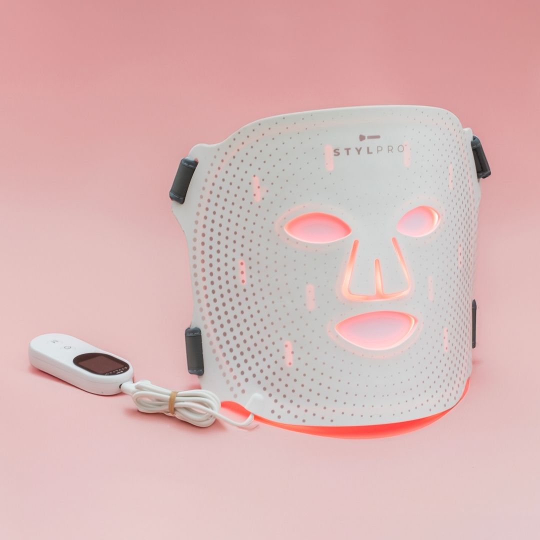 Led Face Mask Science How to use the STYLPRO Wavelength LED Face Mask – STYLIDEAS