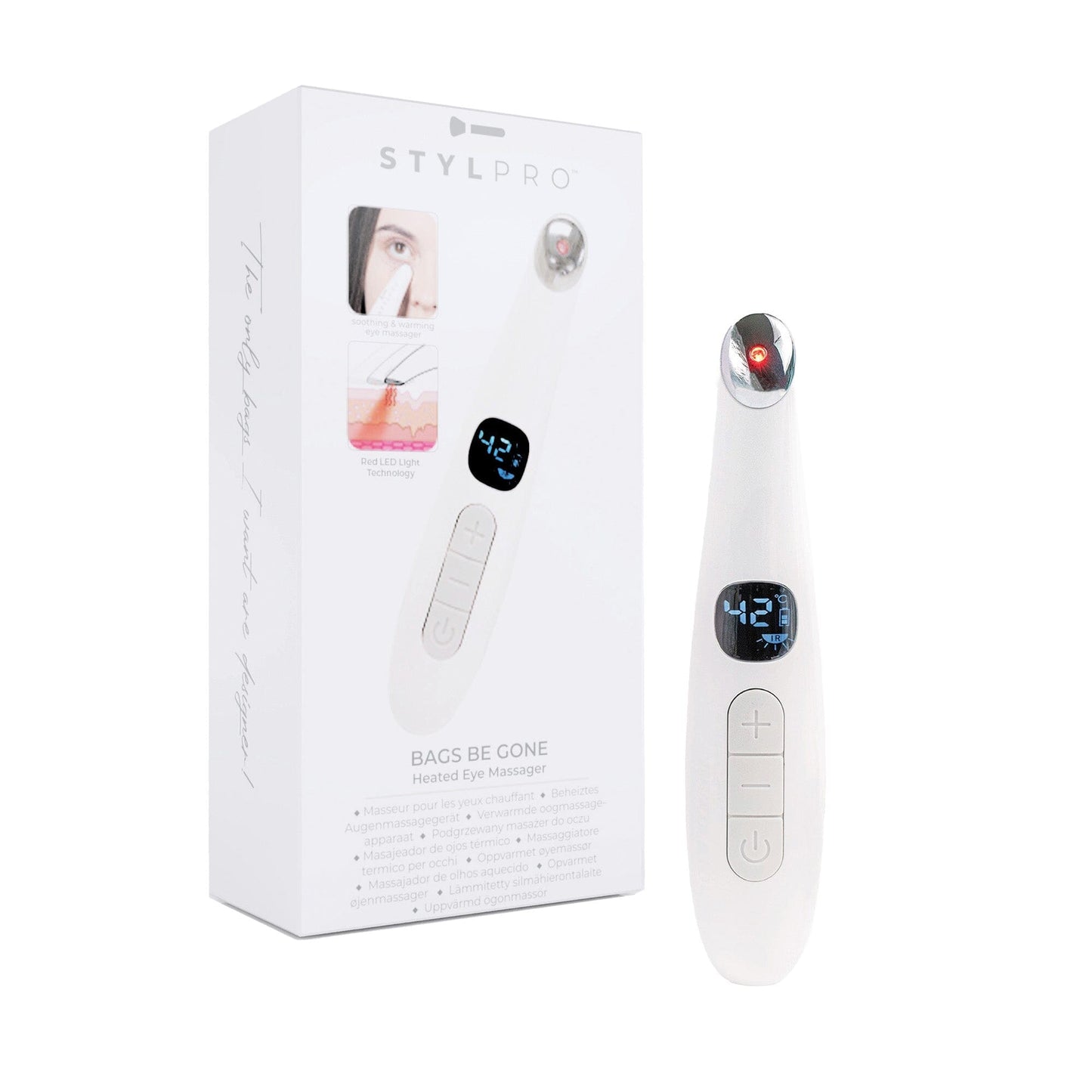 STYLPRO Bags Be Gone Heated Eye Massager