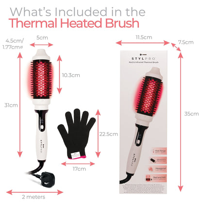 Red & Infrared Thermal Brush