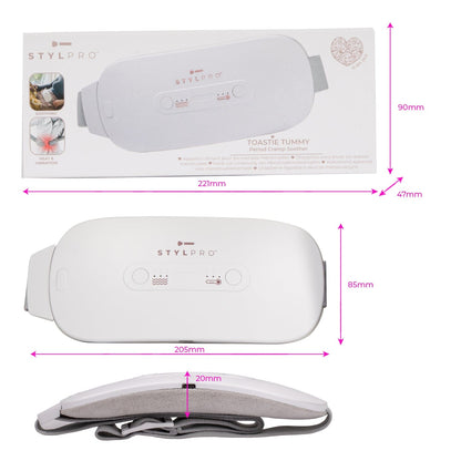 STYLPRO 2-in-1 Heat & Vibration Thermal Belt